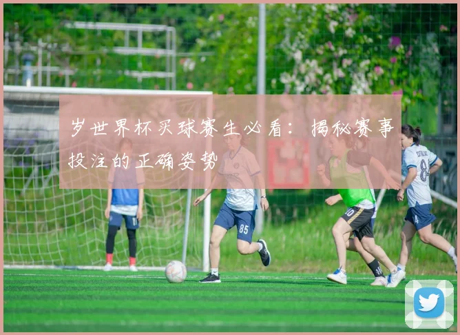 岁世界杯买球赛生必看：揭秘赛事投注的正确姿势