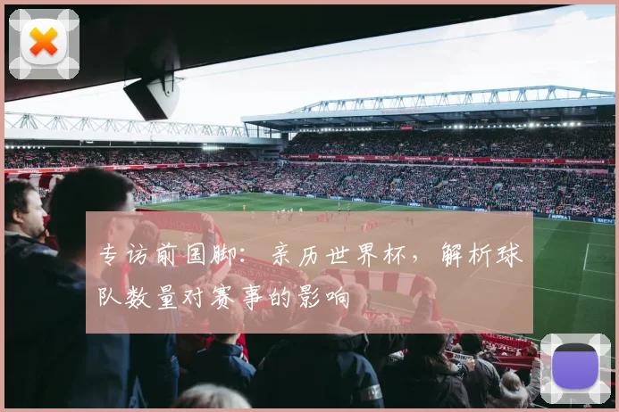 专访前国脚：亲历世界杯，解析球队数量对赛事的影响